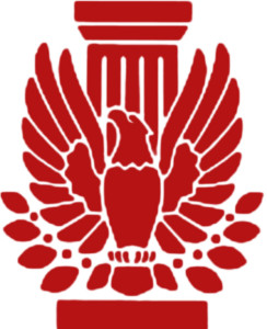 AIA logo of a column with an eagle in front