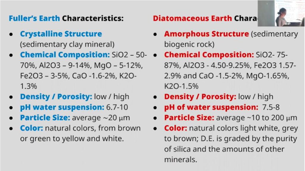 Slide image from “Diatomaceous Earth Stones for Paper Conservation” delivered by Ewa Paul at the 2023 WCG 3-Ring Circus.
