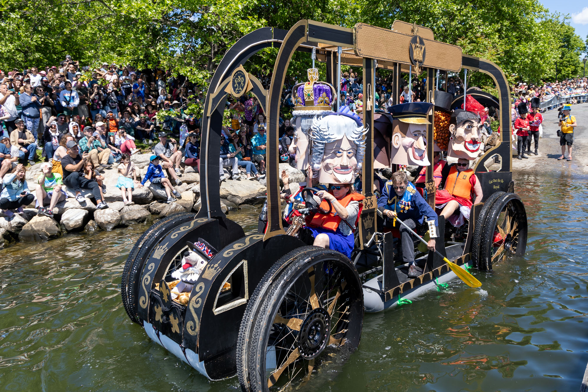 WCG Goes to the Kinetic Sculpture Race!