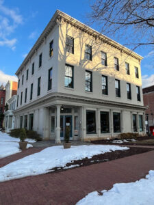 Exterior of a building